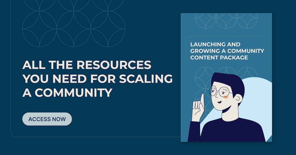 Free content package tools for scaling a community